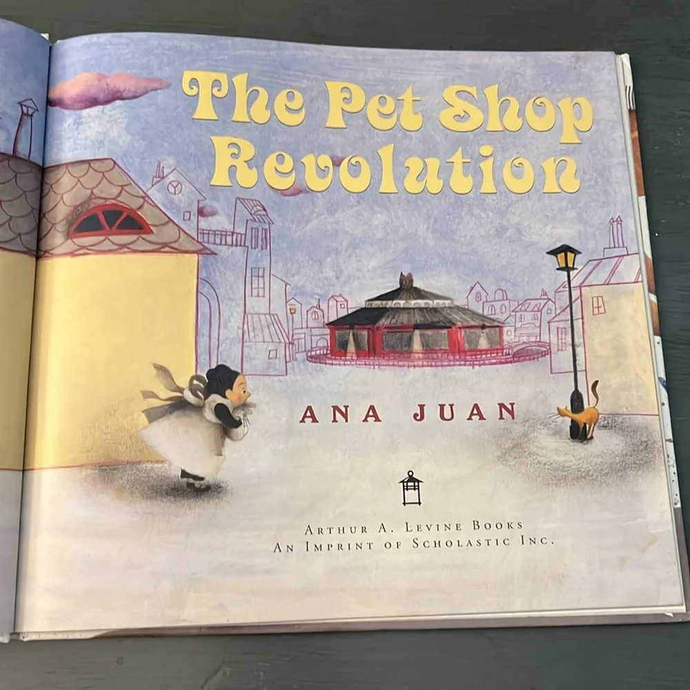 The Pet Shop Revolution - Hardcover Juan, Ana EUC